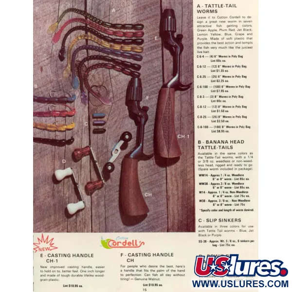 Cotton Cordell Banana Head Tattle-Tail Jig, Noir, 14g, Anti-herbe, #11260