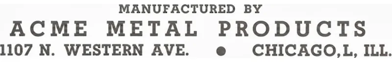 Acme Metal Products — L'ingénierie des cuillères anti-herbe