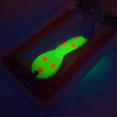 Luhr Jensen Loco 2 UV Cuillère, Jaune/Rouge/Nickel, 7g, UV, #10000