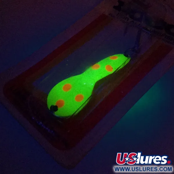 Luhr Jensen Loco 2 UV Cuillère, Jaune/Rouge/Nickel, 7g, UV, #10000