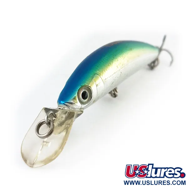 Yo-Zuri Tx-minnow Jr Poisson Nageur Coulant, Bleu/Vert, 10g, #10960
