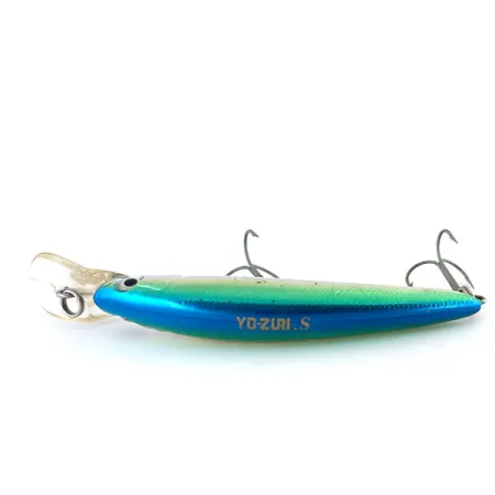 Yo-Zuri Tx-minnow Jr Poisson Nageur Coulant, Bleu/Vert, 10g, #10960