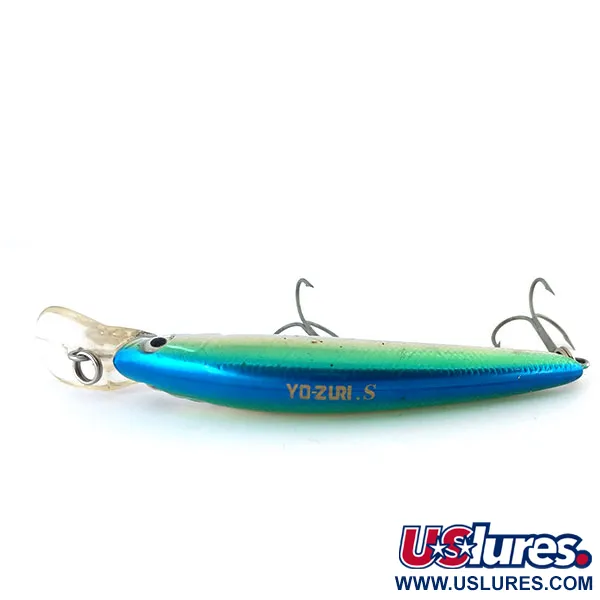 Yo-Zuri Tx-minnow Jr Poisson Nageur Coulant, Bleu/Vert, 10g, #10960