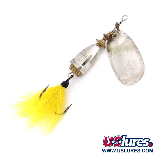 Blue Fox Super Vibrax 3 Foxtail Cuiller, Argent, 8g, plume, #10003