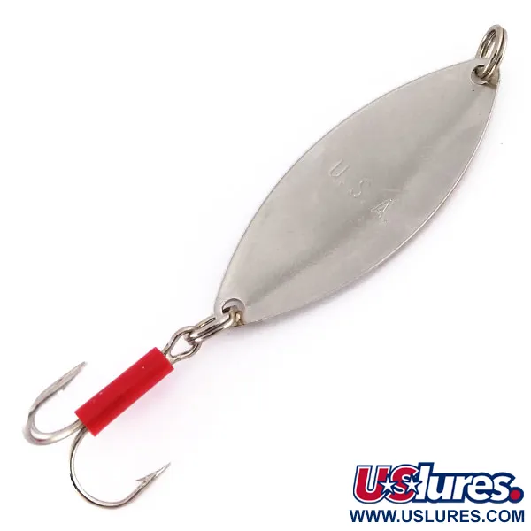 Mepps Spoon 2 Cuillère, Nickel / Rouge, 9g, Insert Prisme, #10005