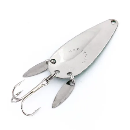 Marathon (with sonic blades) Cuillère, Nickel / Vert, 12g, #10006
