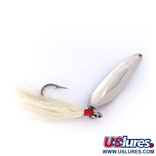 Acme Fiord Spoon Cuillère, Nickel / Bleu, 21g, Bucktail, #10007