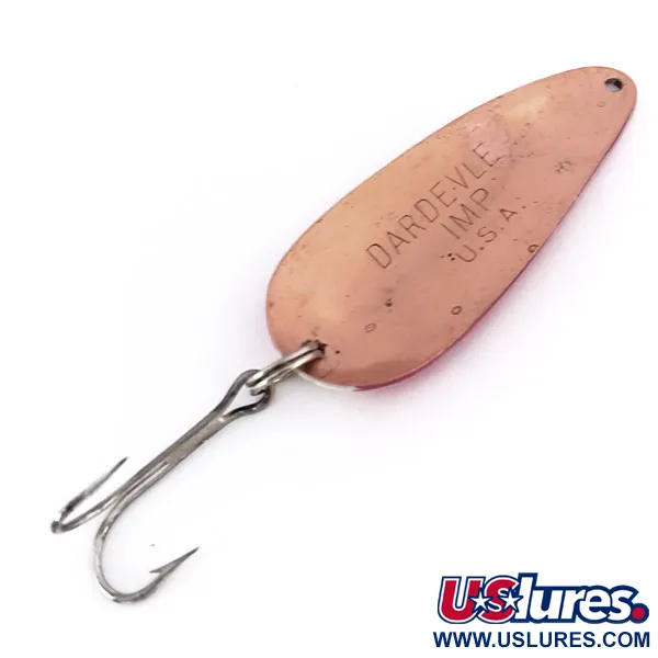 Eppinger Dardevle Imp Cuillère, Rouge / Blanc / Cuivre, 11g, #10012