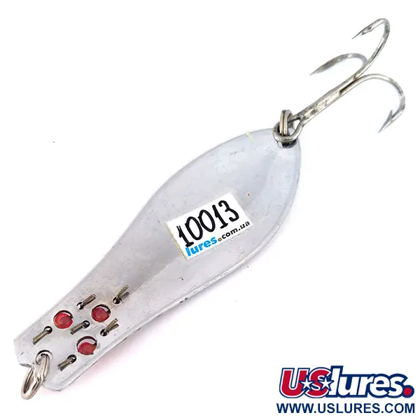 Herter's Canadian Spoon Cuillère, Nickel/Rouge, 10g, Perles, #10013