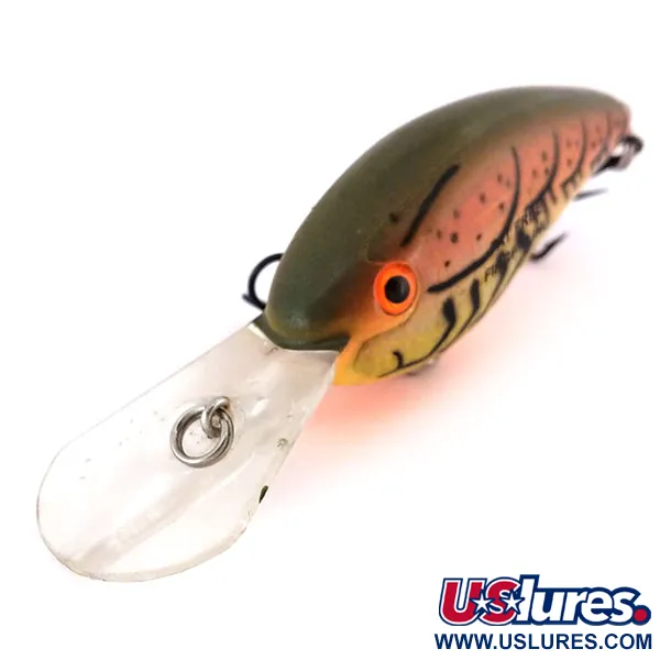 Excalibur Bomber Fat Free Fingerling Crankbait, Écrevisse, 12g, #10020