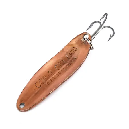 Dardevle Cop-E-Cat 7300 Cuillère, Cuivre martelé, 10g, #10055