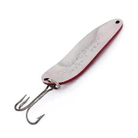 Dardevle Cop-E-Cat 7300 Cuillère, Rouge/Blanc/Nickel, 14g, Detroit, #10056