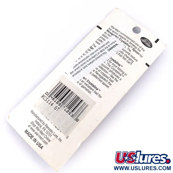 Renegade Crystalina Spoon Cuiller, Or/Orange, 11g, Nid d'abeille, #10059