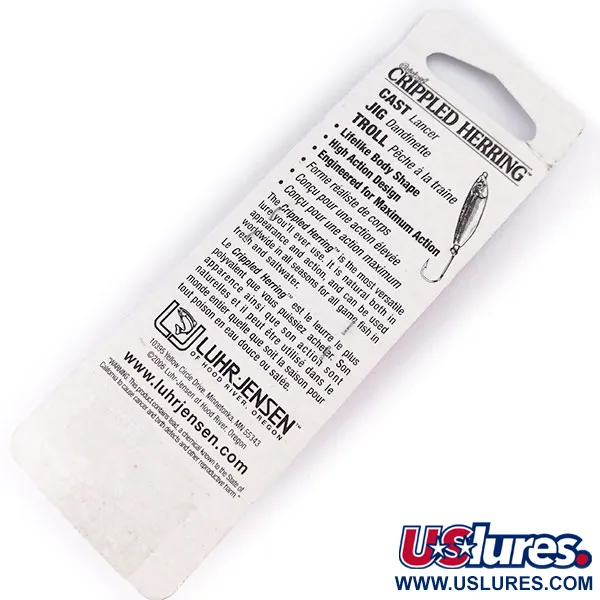 Luhr Jensen Crippled Herring Jig, Rose Perlé, 42g, Triple, #10071