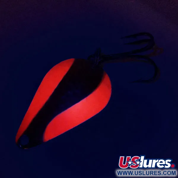 Acme Stee-Lee UV Cuiller, Nickel / Orange, 14g, UV Glow, #10371