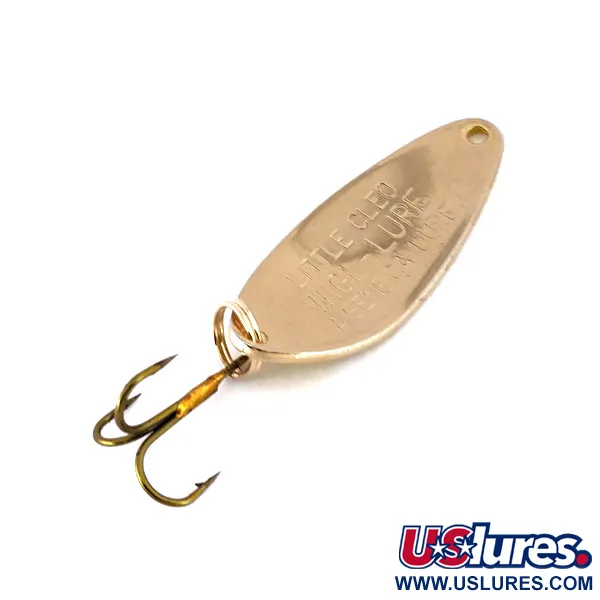 Cuillère Seneca Little Cleo, Jaune, 7g, Modèle Vintage, #10105