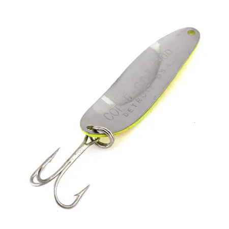 Dardevle Cop-E-Cat 7300 UV Ondulante, Jaune/Rouge/Nickel, 10g, UV, #10110