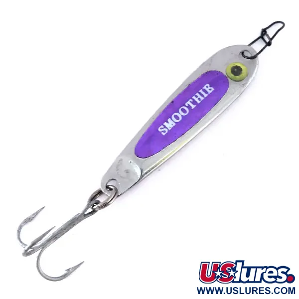 Hopkins Smoothie Cuillère Jig, Nickel / Jaune / Bleu, 11g, #10114