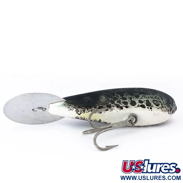 Burke Little Big Dig Poisson-Nageur, Noir/Blanc, 7g, Retro, #10129