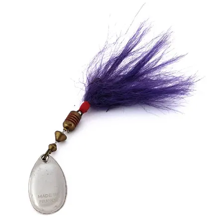 Mepps Aglia 2 dressed Cuiller Tournante, Argent, 4,7g, Bucktail, #10130