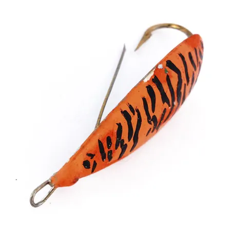 Johnson Silver Minnow UV Cuillère, Orange Black Tiger, 17g, #10161