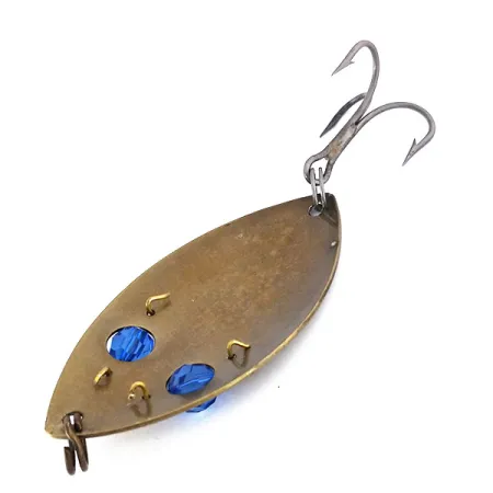 Gibbs One Eye Wiggler Cuillère, Bronze/Bleu, 35g, Perles Facettes, #10169