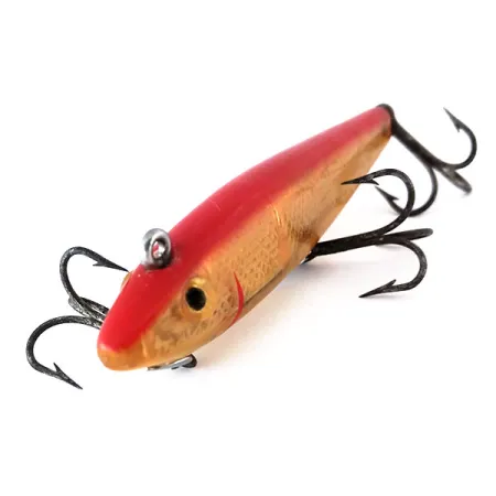 L&S Bait MirrOlure 52M Original Twitchbait, Or/Rouge, 14g, #10172