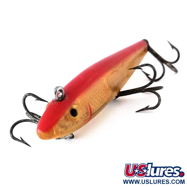 L&S Bait MirrOlure 52M Original Twitchbait, Or/Rouge, 14g, #10172