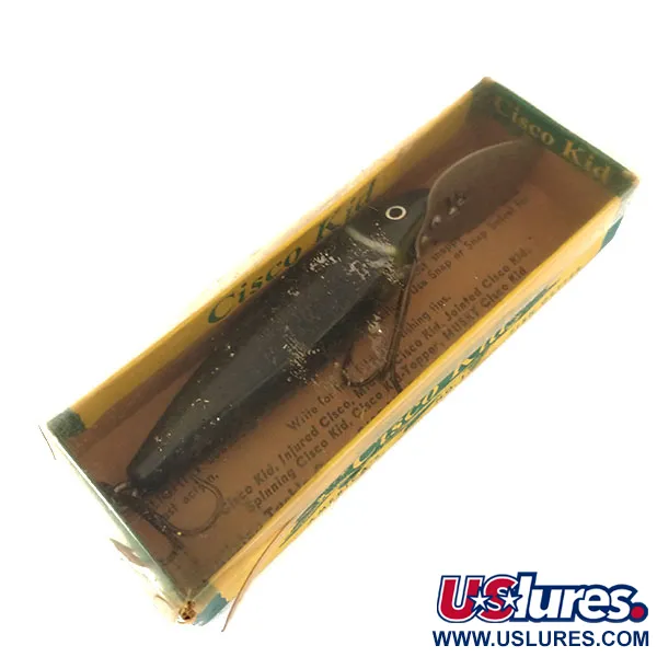 Wallsten Tackle Cisco Kid Leurre, Noir, 14g, Bavette réglable, #10173