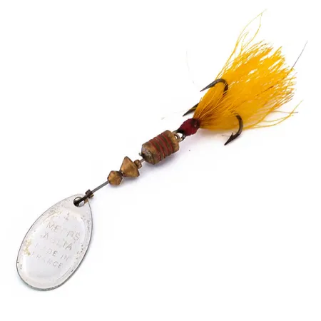 Mepps Aglia 2 dressed Cuiller, Vert Métallique, 4,7g, Triple, #10197