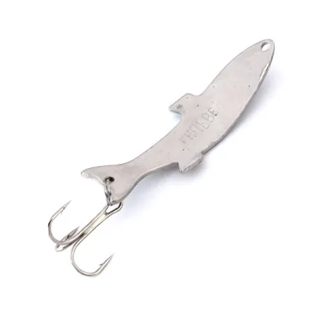 Acme Phoebe Cuiller, Nickel / Bleu, 7g, écailles gravées, #10207