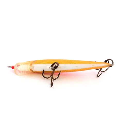 Rapala Original Floater F7 Poisson Nageur, Orange Or, 4g, Balsa, #10216