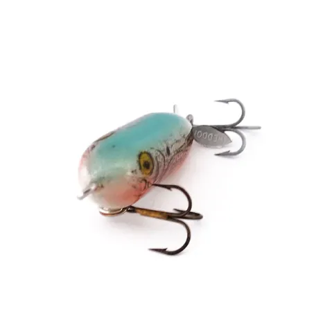 Heddon Tiny Torpedo Leurre de Surface, Bleu-Rose, 7g, Hélice, #10220