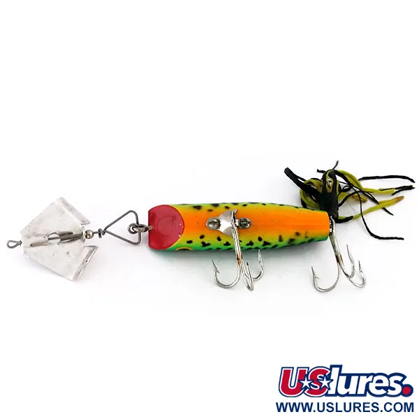 Fred Arbogast Sputterbuzz Leurre de surface, Fire Tiger, 10g, #10222