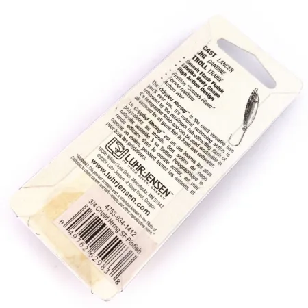Luhr Jensen Crippled Herring Jig, Perche, 21g, Finition Flash, #10234