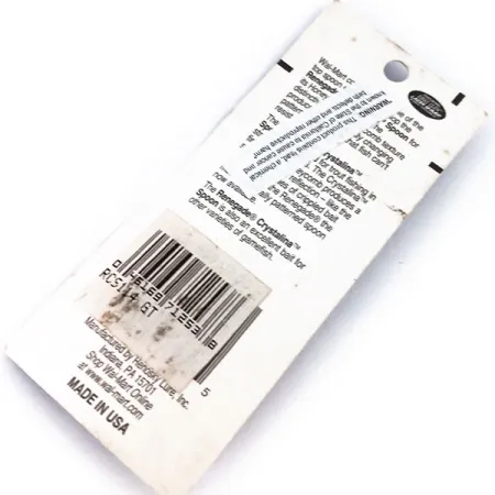 Renegade Crystalina Spoon Cuillère, Or/Orange martelé, 11g, #10239