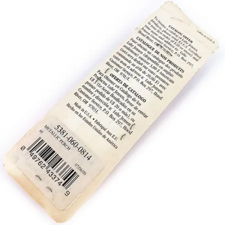 Luhr Jensen Nordic #60 Jig vertical, Fire Tiger, 56g, Neuf, #10240