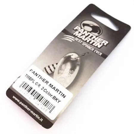 Panther Martin 2 Cuiller, Black / Yellow, 2.5g, Axe traversant, #10242