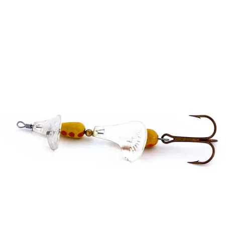 Panther Martin Minken Tandem Cuillère, Nickel/Jaune/Rouge, 14g, #10868