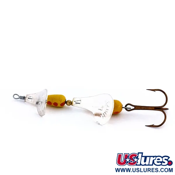 Panther Martin Minken Tandem Cuillère, Nickel/Jaune/Rouge, 14g, #10868