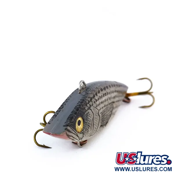 Cotton Cordell Hot Spot Lipless, Argent Noir, 9g, Triples Bronze, #10264