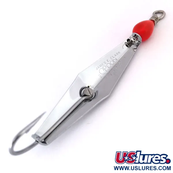 James E. Clark Clark Spoon Cuiller, Nickel, 15g, Anti-herbe, #10295