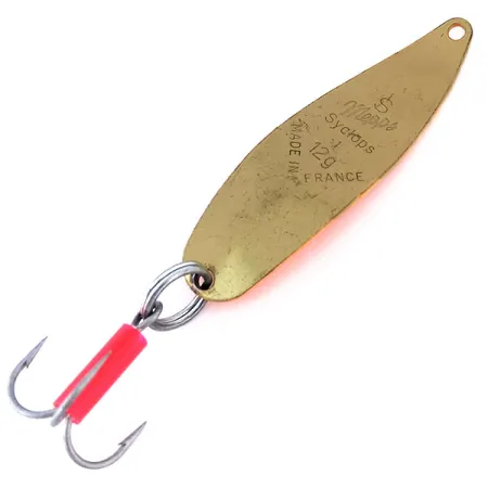 Mepps Syclops 1 Cuillère, Orange, 12g, UV réactif, #10305