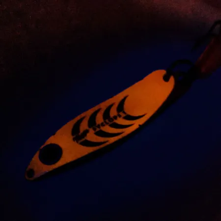 Mepps Syclops 1 Cuillère, Orange, 12g, UV réactif, #10305