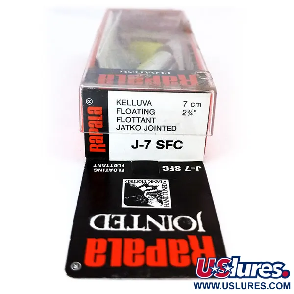 Rapala Jointed J-7 Leurre Articulé, SFC, 4g, Hand-Tuned, #10317