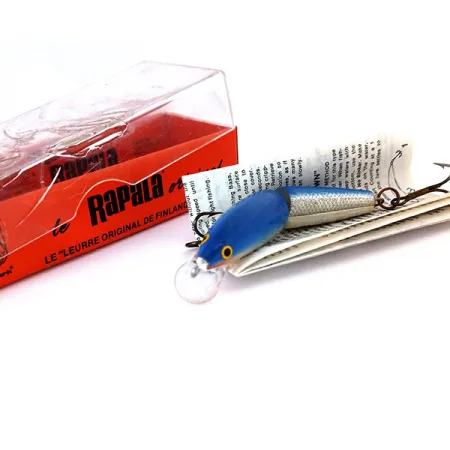 Rapala Jointed J-7 Poisson Nageur, B (Blue), 4g, Articulé, #10318
