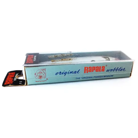 Rapala Original Floater F9 Flottant, S (Silver), 4g, Balsa, #10319