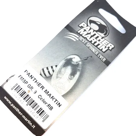 Panther Martin 9 Cuiller, Noir/Rouge, 9g, Palette sur axe, #10326