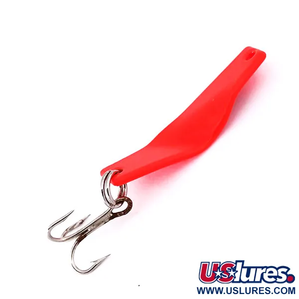 Z-RAY Lures Z-Ray Model 115 Cuillère, Rouge Fluorescent, 4g, #10333