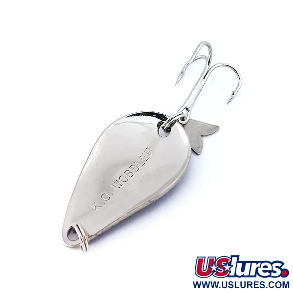 Acme K.O. Wobbler Cuillère, Nickel/Violet, 7g, Sonic Flipper, #10355